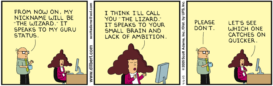 Dilbert Cartoon